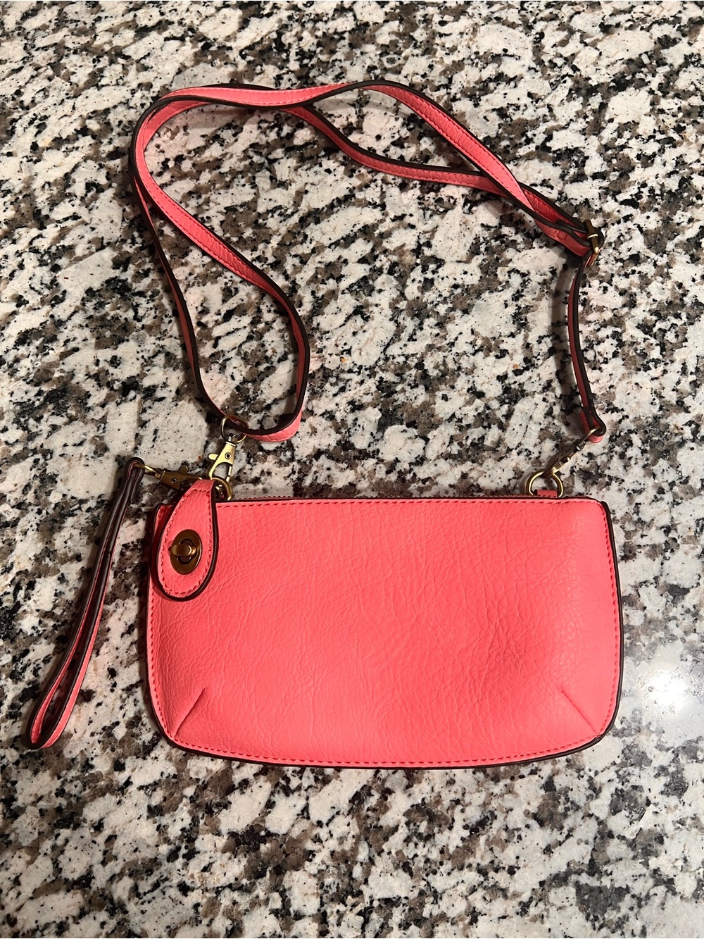 Joy Susan Women's Pink Crossbody Wristlet Bag - Stylish Everyday Carry